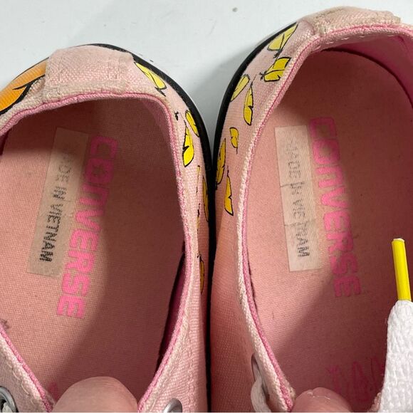 Converse Chuck Taylor Looney Tunes All Star Low Tweety Bird Pink Sneaker 7 Shoes - Picture 7 of 10